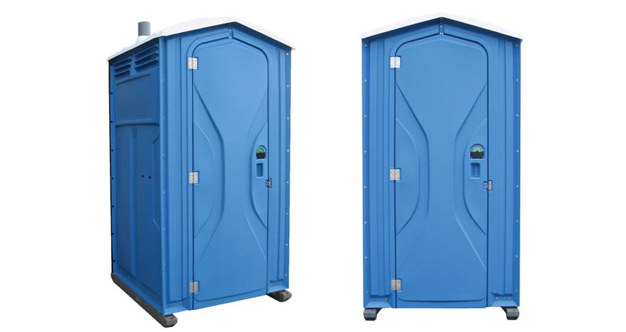 Long-term porta potty units on site in Malvern, Arkansas
